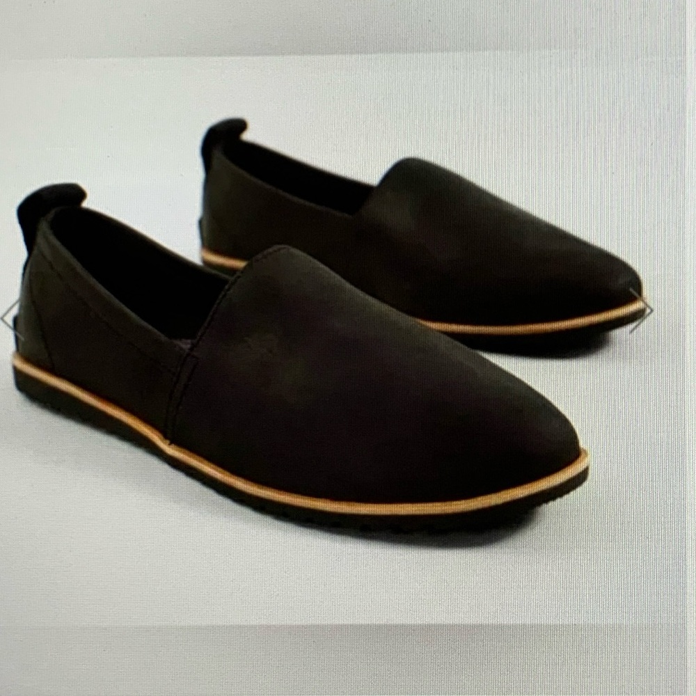 Sorel Ella Nubuck leather slip on flats
